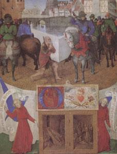 Jean Fouquet st Martin From the Hours of Etienne Chevalier (mk05) France oil painting art